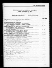 Table of Contents — cover