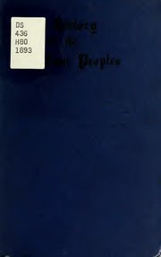 A Brief History Of The Indian Peoples — cover