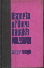 Aspects Of Guru Nanaks Philosophy — cover