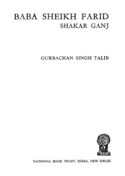 Baba Sheikh Farid Shakar Ganj — cover