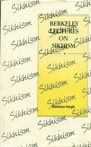 Berkeley Lectures On Sikhism — cover