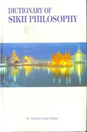 Dictionary Of Sikh Philosophy — cover