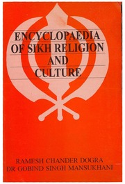 Encyclopaedia of Sikh Religion and Culture — cover