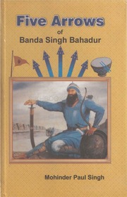 Five Arrows Of Banda Singh Bahadur — cover
