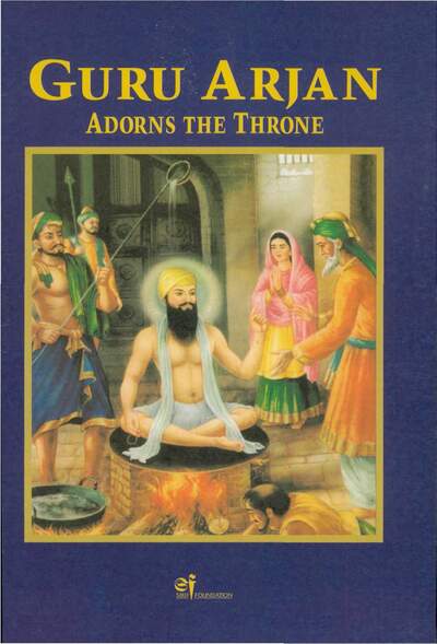 Guru Arjan Adorns The Throne — cover