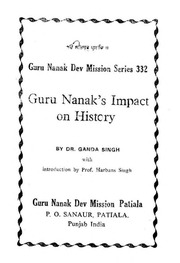 Guru Nanak's Impact On History — cover