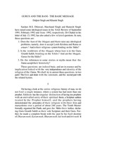 Gurus And The Bani - The Basic Message — cover