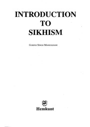 Introduction To Sikhism — cover
