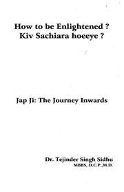 Jap Ji - The Journey Inwards — cover