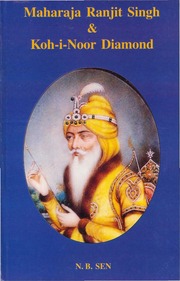 Maharaja Ranjit Singh And Koh-i-Noor Diamond — cover