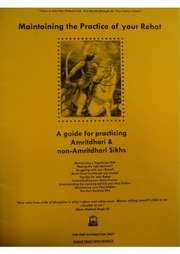 Maintaining The Practice Of Your Rehat — cover