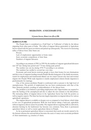 Migration A Necessary Evil — cover