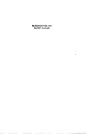 Perspectives On Guru Nanak — cover