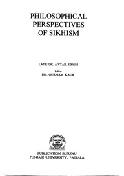 Philosophical Perspectives Of Sikhism — cover