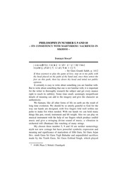 Philosophy In Number 5, 9 And 10 - Its Consistency With Martyrdom/ Sacrifices In Sikhism — cover