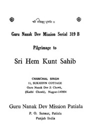 Pilgrimage To Sri Hem Kunt Sahib — cover