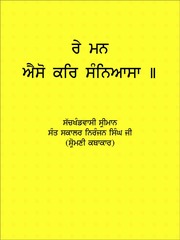 Rey Mun Aiso Kar Sanyasa — cover