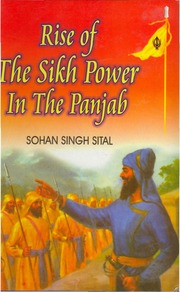 Rise Of The Sikh Power In The Panjab — cover