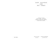 Sant Ravidas And His Times — cover