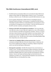 Sikh Gurdwara Amendment Act 2016 — cover