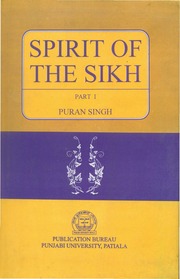 Spirit Of The Sikh (Part I) — cover
