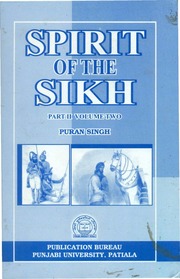 Spirit Of The Sikh (Part II - Volume Two) — cover