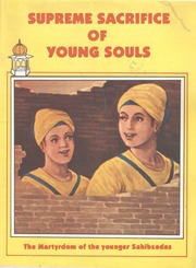 Supreme Sacrifice Of Young Souls — cover