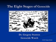 The Eight Stages Of Genocide — cover