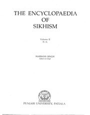The Encyclopedia Of Sikhism - Volume II E-L — cover