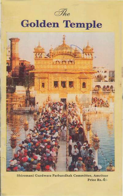 The Golden Temple — cover