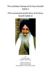 The Larhidaar Saroop Of Sri Guru Granth Sahib Ji — cover