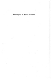 The Legend Of Banda Bahadur — cover
