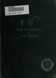 The Religion Of The Sikhs — cover