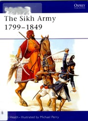 The Sikh Army 1799-1849 — cover