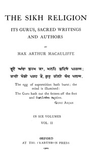 The Sikh Religion Its Gurus, Sacred Writings And Authors - Vol II — cover