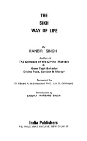 The Sikh Way Of Life — cover