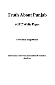 Truth About Punjab — cover