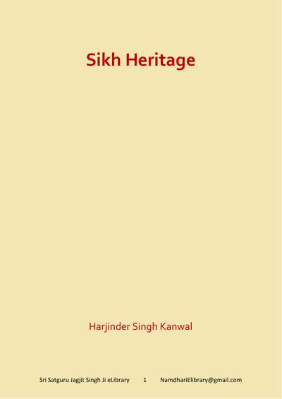 sikh-heritage  Sikh Heritage — cover