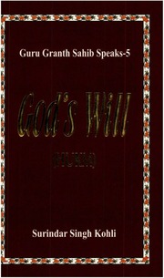 Guru Granth Sahib Speaks-5 — cover