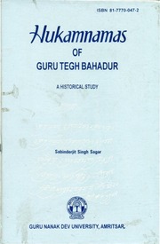 Hukamnamas — cover