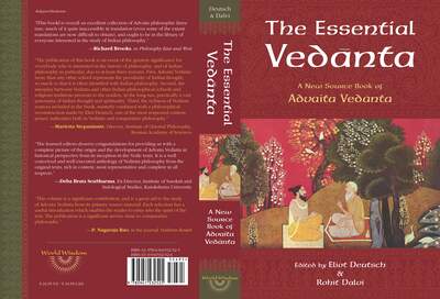 Deutsch Eliot Dalvi Rohit The Essential Vedanta A New Source Book Of Advaita Ved — cover