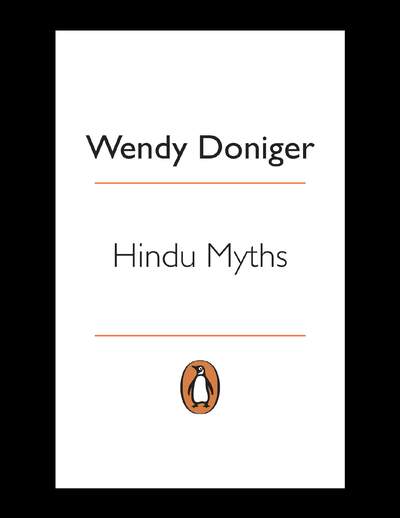 Doniger 'Hindu Myths' — cover
