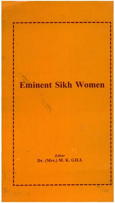 Khajana Eminant Sikh Women — cover