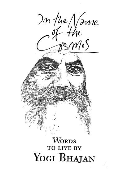 In the Name of the Cosmos Words to Live By — cover
