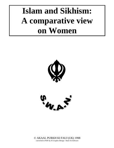 Islam & Sikhi Women — cover