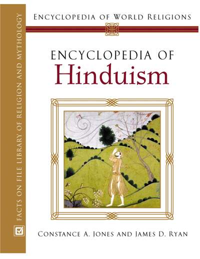 Jones And Ryan Encyclopedia Of Hinduism — cover