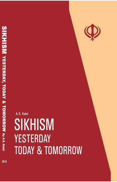 Sikhism Yesterday Today and Tommorow — cover