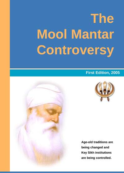 The Mool Mantar Controversy — cover