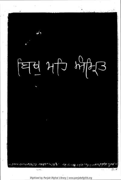 Bikh Mahi Amrit — cover