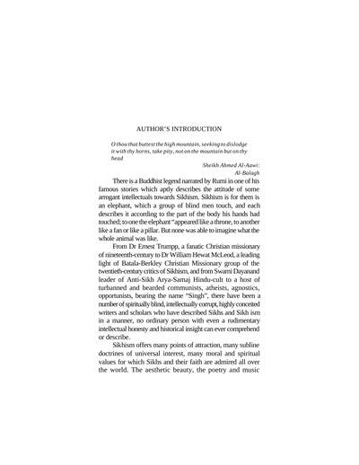E. Trumpp And H. Mcleod as Scholars of Sikh History — cover